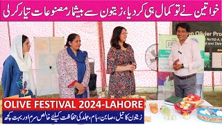 9th Olive Festival in Lahore  Organic Olive Products amp Handmade Cosmetics  Ep02 [upl. by Anaejer607]