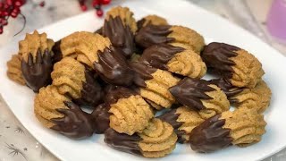 Biscotti di frolla Montata al Caffè 🎄Ricetta di Natale🎅🏻 [upl. by Idaline99]