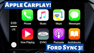 How to use Apple CarPlay with Ford Sync 3 [upl. by Milda]