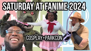 Fanime 2024 day 2 Cosplay Vlog Saturday  ParkCon [upl. by Boniface]