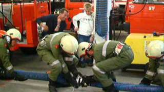 Feuerwehr Lech  Training für Nassbewerb [upl. by Ahtael]