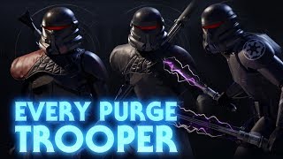 Every Imperial Purge Trooper Type in Star Wars [upl. by Beach414]