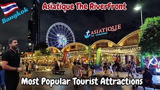 【🇹🇭 4K】Most Popular Tourist Attraction In Bangkok  Asiatique The Riverfront [upl. by Fevre]