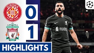 🔴Girona vs Liverpool 01 Extended HIGHLIGHTS  Salah GOAL  Champions League [upl. by Bertilla]