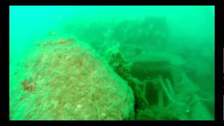 wreck of the SS Moidart in Lyme Bay Dorset [upl. by Max]