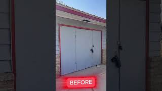 Transform Your Garage DIY Garage Door Makeover Ideas [upl. by Sidnarb523]