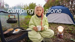 camping alone in japan [upl. by Ecirbaf941]