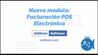 Facturación POS electrónica  Aldikase [upl. by Okkin]