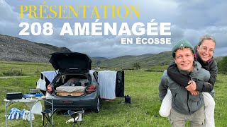 1 On part voyager 30 jours en Écosse avec notre VOITURE aménagée PRÉSENTATION AMÉNAGEMENT [upl. by Ruvolo]