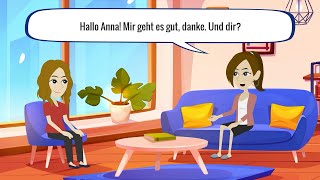 Deutsch Lernen Mit Dialogen B1B2  Deutsch Lernen  Deutsch Lernen Durch Dialog 2 [upl. by Uol649]