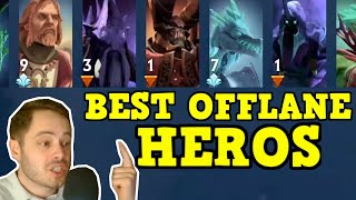 The Best Offlane Heroes in Dota 735b [upl. by Endo]