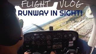 FLIGHT VLOG  Cessna 172 Cross Country VFR [upl. by Alabaster]