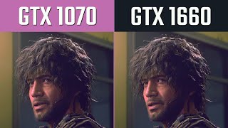 GTX 1070 vs GTX 1660 [upl. by Delorenzo]