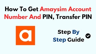 How To Get Amaysim Account Number And PIN Transfer PIN [upl. by Halla]