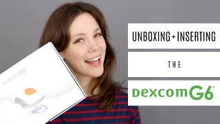 Unboxing and Inserting the Dexcom G6  Shes Diabetic [upl. by Inami]