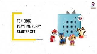 Toniebox Playtime Puppy Starter Set Red Playtime User Guide [upl. by Attinahs]