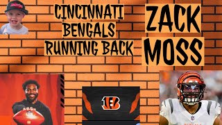 RERELEASEDZACK MOSS INTERVIEWREMASTERED CINCINNATI BENGALS RB [upl. by Aisyle572]