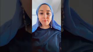 Hijab with earrings tutorial [upl. by Ylliw674]