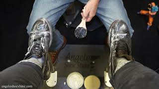 50 Minutes Of 100 Relaxation  Angelo Shoe Shine ASMR [upl. by Farika284]