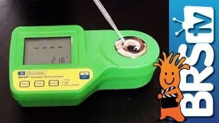 Saltwater refractometer demo  BRS TV [upl. by Obola]