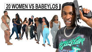 20 WOMEN VS 1 RAPPER BABEYLOS Gone Wrong [upl. by Saref]