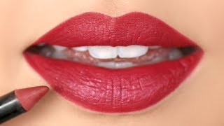 HOW TO Apply Lip Liner For Beginners  chiutips [upl. by Utley994]