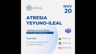 ATRESIA YEYUNO ILEAL  CIRUPED JAVERIANA [upl. by Aliemaj286]