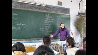 Tefl First Lesson in China  80 Students Part Two  End of Lesson [upl. by Eiramnaej157]