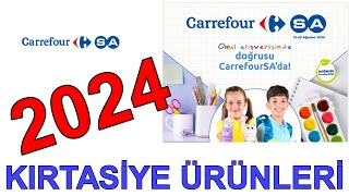 CarrefourSA 2024 KIRTASİYE ÜRÜNLERİ 15 AĞUSTOS 2024 [upl. by Elmer]