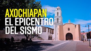 19sep  Axochiapan El epicentro del sismo en Morelos [upl. by Rehpotsirhc]