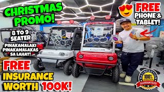 CHRISTMAS PROMO FREE LIBRENG quotINSURANCEquot quotCELLPHONE AT TABLETquot KASAMA SA EBIKE NA BIBILIN MO [upl. by Marnia402]