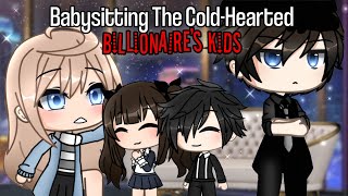 Babysitting The ColdHearted Billionaire’s Kids  Gacha Life Mini Movie  GLMM [upl. by Navy479]