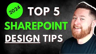 SharePoint Design Tips for 2024 [upl. by Htrow983]