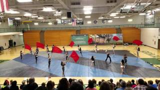 CHHS WInter Guard  3312016 SendOff Show [upl. by Firehs]