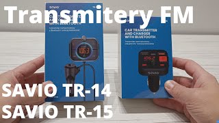 Samochodowe transmitery FM  Savio TR14 amp Savio TR15  recenzja [upl. by Ochs333]