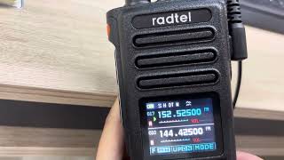 Radtel rt730 chirp programming [upl. by Bluh]