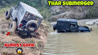 Extreme Sunday offroad gone wrong  Thar fortuner gypsy Isuzu safari [upl. by Evangelist]