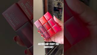 Maybelline teddy tint swatches [upl. by Assetan]