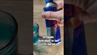 Can to Bottle Adapter  3D Printable free design on Makerworld [upl. by Waldack537]