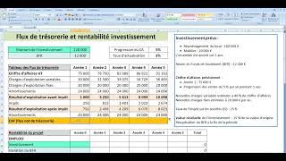 Flux de trésorerie et VAN [upl. by Norri866]