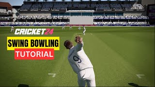 Complete SWING Bowling Tutorial  Cricket 24 Std Ctrl [upl. by Nywles]