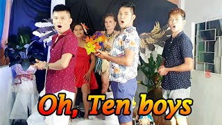 Oh Ten Boys Artistang Hilaw Trio Acapella [upl. by Ennailuj315]