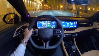 New MG HS 2025  NIGHT POV test drive amp FULL REVIEW LUXURY trim [upl. by Ttnerb605]