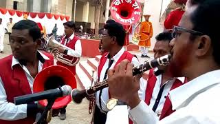 MereRashke Qamar By Chaush Brass Band Vaijapur Maharashtra 9028161615 [upl. by Cirenoj982]