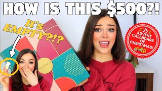 This is Worth 500 BUT HOW Feelunique Advent Unboxing 25 Calendars of Christmas 16 [upl. by Obala]