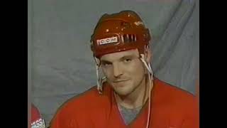 Bob Probert vs Joey Kocur rivalry all 3 rounds  Kocur interviews [upl. by Eltsyek]