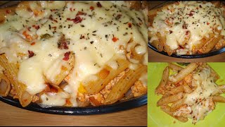 Lasagna bake with penne pasta recipe  penne pasta recipe [upl. by Aikkin]