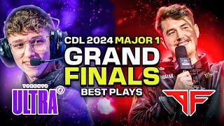 GRAND FINALS  Toronto Ultra VS Atlanta FaZe HIGHLIGHTS  CDL Major 1 2024 [upl. by Retsek]