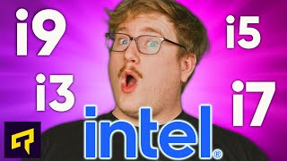 Intel Core i3 i5 i7 and i9 CPUs Explained [upl. by Dnumde]