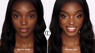 How To Get The Queen of Glow SunKissed Makeup Look  10 Iconic Looks  Charlotte Tilbury [upl. by Bornstein]